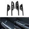 4pcs ABS Carbon Fiber Style Porte-bras Repose Élévateur Lift Sticker Pour Honda Civic 2016 2017