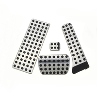 4pcs acier pédale de frein à gaz kit pour Mercedes-Benz W203 W204 W210 W211 W212 CE