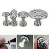 4pcs aluminium dent réparation tiret onglets peinture grenouille boucle outils de réparation automobile