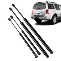4Pcs barre de levage de queue de gaz de hayon arrière de hayon arrière de fenêtre de voiture pour Nissan Pathfinder R51