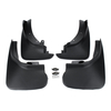 4pcs Bavettes garde-boue de voiture arrière avant pour Ford Explorer 2011-2018