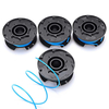 4pcs bobine de rechange pour outil de jardin de tête de trimmer dherbe de Ryobi One et AC14RL3AOEM