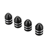 4pcs bouchons de tige de valve de roue de pneu de voiture de moto couvercle de port de style de balle