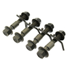 4pcs boulon de carrossage dalignement de roue 10.9 vis excentrique vert outil de réparation de voiture 12mm