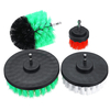 4pcs carrelage électrique outil de nettoyage de baignoire combo brosse de forage perceuse électrique pour voiture