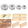 4pcs centre de mortaise de la cheville pointe broches mis outil cheville d