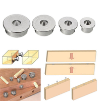 4pcs centre de mortaise de la cheville pointe broches mis outil cheville d