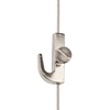 4pcs cintres de suspension de système dimage réglables crochets pour 1.5-2mm CABLE