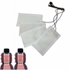 4pcs coussins chauffants pour siège chauffant pour voiture en fibre de carbone,  2 cadrans 5 vitesses réglables universel