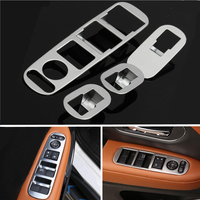 4pcs couverture de commutateur de fenêtre de porte intérieur de voiture garnitures pour Honda vezel HR-V HRV 2014 -2016
