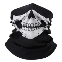 4pcs crâne multi usage tête porter chapeau foulard masque masque