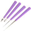 4pcs Diamond Hole Enlarger Tool Set poinçonné Reaming File Reamer