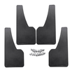 4pcs ensemble rabats de garde-boue de voiture universels