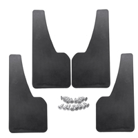 4pcs ensemble rabats de garde-boue de voiture universels