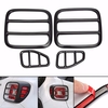 4pcs fer noir feux de toit couvercle cadre cadre de finition pour jeep renegade 2015-2016