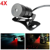 4pcs feu de brouillard laser voiture lumière auto élevage style de diamant de lumière réchauffement anti-brouillard