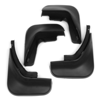 4pcs Garde-boue de voiture avant et arrière Fender Flash Flaps Bavettes pour AUDI A6 C6 06-10