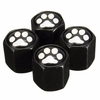 4pcs la tige de valve de pneu de roue automobile de dessin d