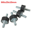 4pcs m6x20x10mm Caoutchouc Amortisseur Double Bord en Caoutchouc Montages Antivibratiles Isolateur