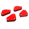 4pcs mini triangle soudure positionneur 9lb à angle fixe soudure magnétique outil de localisation