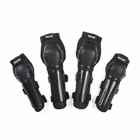 4pcs moto course genou protection genouillère protecteurs protecteurs de protection