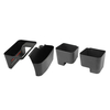 4pcs organisateurs intérieurs de plateau de boîte de stockage de voiture pour Jeep Wrangler JL 2018-2020