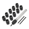 4pcs ou 13pcs 3/8 pouce Foret de soudage par points Séparer Remover Rotation Double Face Soudage Par Coupeur Set