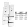 4pcs panneau solaire montage Z supports en aluminium en alliage doutils kit pour camping-cars et yachts