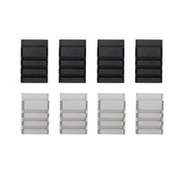 4PCS Pièce Détachée de ESC Coque de Protection 27*17*8.5mm en Alliage d