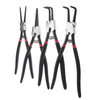 4pcs pince à circlips portable circlip ensemble outil de garage atelier interne