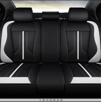 4Pcs Polyester Fibre 6D Couvre Protecteur Coussin Protecteur Full Surround Universel pour Voiture 5 Sièges