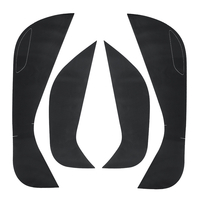 4pcs porte de voiture intérieure protection anti-coup de pied film autocollant autocollant pour Hyundai Tucson