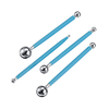 4pcs pressant la boule a placé des billes dacier de couture de pression de diamètre de 5-20mm