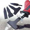 4PCS Reciprocating Saw Shovel Set Electric Saw Blade Tile Mud Cleaning Removal Wall Putty Cleaning Tools Compatible with