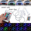 4pcs rgb 100mm multicolore 5050 éclair LED SMD 12v yeux d