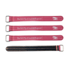 4pcs RJX 200-270mm boucle en métal en silicone antidérapant Batterie sangle