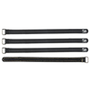 4Pcs RJXHOBBY 100-400mm Nylon Batterie Sangles Boucle En Métal Noir pour Lipo Batterie