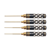 4Pcs RJXHOBBY RJX2996 Kit doutils de tournevis hexagonal RC Noir 0, 05 "1/16" 5/64 "3/32" pour drone RC