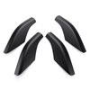 4PCS Roof Shell Rail Cover End Shell Shell Replace Black For Land Rover Freelander 2