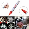 4pcs rouge couleur pneu permanent peinture stylo pneu métal marqueur de marquage extérieur dencre à la mode