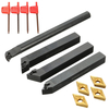 4pcs S12M-SDUCR07 SDJCR1212H07 SDJCL1212H07 SDNCN1212H07 Porte-outil de tournage avec plaquettes DCMT0702