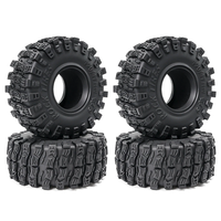 4PCS Simulated 1.9 inch Wheel Tires for TRX4 SCX10 1/10 Model Climbing RC Car Parts Accessories