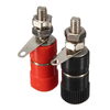 4Pcs Terminal Amplificateur de Haut-parleur après Contraignant Fiche Banane Prise Connecteur Femelle