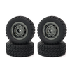 4PCS Tires Wheels All Terrain Universal Off-Road for MJX 16207 16208 HBX 16899 16890 Wltoys 144001 1/14 1/16 1/18 High S