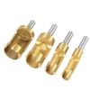 4pcs Titanium Plug Cutter Set 6-16mm Hole Saw Cutter Forets à bois pour le travail du bois
