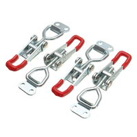 4Pcs Toggle fer ferrou Latch attrape Hasp pour Case Box coffre Trunk