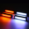 4pcs universel 12V 24V voiture COB stroboscope Flash voyants davertissement 36W One pour quatre
