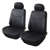 4pcs universel avant housse de siège de voiture repose-tête protecteur en cuir PU étanche