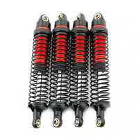 4PCS Upgraded Shock Absorber Damper Oill Filled for TRX4 TRX6 SCX10 I II RGT Yikong Racing 4082 4083 1/10 RC Cars Vehicl
