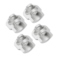4PCS Upgraded Shock Absorber Metal Protective Cap RC Car Parts for 1/8 1/7 Universal Model Accessories